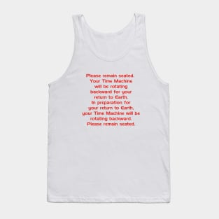 Please Remain Seated. Tank Top